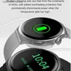 Wristwatches DT4 Mate Women Smart Watch Men Compass NFC Bluetooth Call 454*454 Screen 1.5 inch Waterproof Sport Modes Heart Rate SmartwatchQ231123