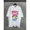 Designer Balencaigaity T Shirt Balanciaga Paris High Edition 2024 New B Home Hawaiian Sunset Coconut Tower Bat Modello T-shirt a maniche corte