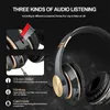 Cuffie Bluetooth portatili HIFI Stereo Wireless Auricolari Gaming TV Cuffie Over-ear con cancellazione del rumore con supporto per microfono Scheda TF