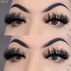 Russian 25MM Fluffy Lashes D Curl Mink Eye Lashes Dramatic Long Thick Natural False Eyelashes Makeup 3D Mink Eyelash