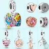 925 Sterling Silver Pandora Charming Summer New Armband Manufacturing Diy Gift Designer Charm Wholesale Handgjorda pärlor Gratis leverans