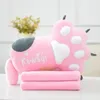 Blankets Cute pillow quilt dualpurpose coral fleece blanket can be customized air conditioning summer 231123