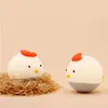 Table Lamps Cute Chick Lamp Night Light For Kids Tumbler Animal Silicone Desk Nursery Room Decor Teen Girls Gifts