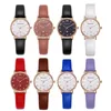 Zegarek zegarowy kobiety okrągłe tarcza elegancka kobieta zegarek kreatywny design kwarc skórzany pasek prezenty relojes para mujer