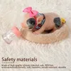 Dolls Pig Toy Set Mini Silicone Piglet Accessory Soft Life Life Life Reborn Born Animal Doll Gift for Kids 231122