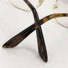 Ny modedesign Square Optical Glasses 1987oa Metal Frame Bamboo Shape Temples Enkla och eleganta stil Versaile Eyewear With Box Can Do receptlinser