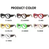 Zonnebrillen vintage vierkante leesglazen 2023 Trending anti blauw licht vrouwelijk snoepkleuren bril frame merkontwerper duidelijk