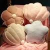 CushionDecorative Pillow Multifunctional Quilt 3in1 Office Nap Blanket Lovely Plush Cushion Fold Air Conditioner blanket Car Home Sofa Decor 231123