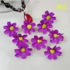 Artificial Gerbera Daisy 3cm Double petals Silk Flowers Heads For DIY Party Wedding Decoration free shipping HJIA200 LL