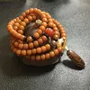 Strand Natürliche 108 Perlen Bienenwachs Buddhistischer Buddha Armband Meditation Gebetskette Mala Frauen Männer Rosenkranz Neunäugiger Achat Schmuck