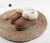 Tasman Slippers Chestnut Fur Slides Sheepskin Shearling Tazz New Mules Men Men Ultra Mini Platform Boot Slip-On Shoes Suede Upper Comfort i98