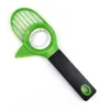 3 in 1 affettatrice per avocado taglierina per utensili in plastica per karité separatore pelapatate per frutta utensili multifunzionali gadget da cucina accessori