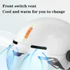 Cycling Caps Masks Blue Pole Star helmet electric bike 3C certification men and women semihelmets four seasons General Damage Indemn 231122