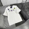 Herren Plus Tees Polos Designer Halskette Bedrucktes T-Shirt Paar Kurzarm Mesh Rot Muster Mode Persönlichkeit Hübsch 1MNU