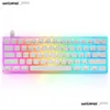 Teclados Skyloong GK61 61 teclas Gaming Teclado Mecânico Usb Wired RGB Retroiluminado Gamer para Desktop Tablet Laptop Sk61 Drop Delivery Co Dhfdr