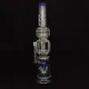 19 inch big bongs recycler straight tube and inner recyclers hookah bongs