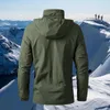 Giacche da uomo NORRONA Giacca militare impermeabile con cappuccio Giacca a vento Sport da campeggio all'aperto Cappotto elastico Cappotto sottile