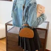 designer LOE damestassen mini shouder dames 2023 herfst nieuwe triomfboog halfronde kleine tas handtas geavanceerde mode één schouder crossbody Z V12J