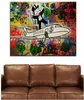 Alec Monopoly FLY urban art High Quality Handpainted HD Print Wall PJ Airplane Wall Art Graffiti oil painting On Canvas Multi siz6662519