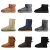 Austrália botas de neve bota lady girls girls designer feminino fulm women clássico clássico inverno australiano quente penteado laço de cetim booties fofos fofos