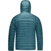 Hommes doudoune bomber veste hommes peuvent être emballés imperméable 5 poches à capuche doudoune légère veste hiver 4CIP4