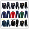 2023 2024 Portugal Herren Trainingsanzüge Logo Stickerei Fußball Trainingskleidung Outdoor Jogging Shirt Fußball Trainingsanzug 22 23 24 Herren Kinder Sweatshirt Kit