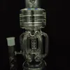 19 inch big bongs recycler straight tube and inner recyclers hookah bongs