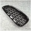 Grilles Para wysokiej jakości Diamentowa Grille Krada nerki dla B M W Z4 E89 ABS FL BLOWSY BLUSKI BLUSKI PRZEDNIENIE GRILTY RACING DOSTAWA