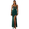 Prom Dresses Mid Length Style Elegant Banquet Suspender V-neck Wrap Buttocks Fish Tail Bridmaid Dresses Evening Dresses Women's Dresses