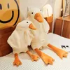 Poupées en peluche 50 190 cm mignon grand jouet d'oie blanche Kawaii énorme canard sommeil oreiller coussin doux peluche poupée cadeau d'anniversaire pour fille 231122