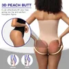 Women's Shapers Burvogue Proste Soild Shapewear Bodysuit płynne stringi Bulifter Body Body Shaper