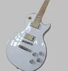 guitare électrique personnalisée en usine avec bord de touche, quincaillerie nickel 258