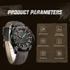 Wristwatches NAVIFORCE Men's Casual Sport Military Quartz Calendar Wrist Watch for Men Leather Water Resistant Clock Relogio Masculino NF8023Q231123