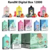 Original RandM Fumot Digital Box 12000 Puffs Einweg-Vape 12K 850 mAh Typ-C-Aufladung 20 ml mit Batterie und Ejuice-Display 16 Geschmacksrichtungen 2% 3% 5%