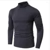 Felpe con cappuccio da uomo Camicia a collo alto da uomo Tinta unita Street Holiday Abbigliamento a maniche lunghe Abbigliamento Cotone Moda Casual Comodo