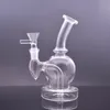 Wholesale Glass Oil Burner Bongs beaker Water Pipes Colorful Nano Plating Dab Rig Ashcatcher Hookahs Heady Glass Dab Rigs Bubbler with 14mm Male Glass Oil Burner Pipe