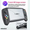 Portable Game Players 16G dual joystick retro handheld game console 7 inch HD large screen 231123