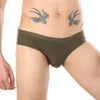 Slips Sexy pour hommes, sous-vêtements doux Ultra fins, transparents, respirants, soyeux, taille basse, sous-vêtements convexes en U