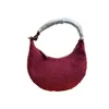 Plush moon curved bag autumn and winter new crescent bag single shoulder crossbody armpit women's bag