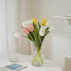Vazolar Dia 8cm Ev Dekorasyonu için Çiçek Vazo Mariage Masa Süsleri Çiçek Masa Tabağı Tesisi