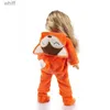 Handtücher Roben Neue Tierpyjamas Für 18 Zoll American Girl Puppe 45 cm Our Generation Puppe Mädchenpuppe Kleidung Und ZubehörL231123