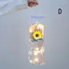 Dekorativa blommor Mothers Day Dried Flower LED String Lights Bouquet Valentine's Birthday Gift Graduation Home Decoration