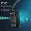 ANC918B Aktywne szum anulowanie bezprzewodowych słuchawek nad uchem z mikrofonem HiFi stereo zestaw słuchawkowy głęboki bas BT 5.3 dla telewizora