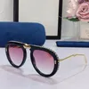 Sunglasses Women's Men's 0307S Classic Thick Plate Frame With Diamond Decoration Foldable Oval Lens Designer Top Original Design