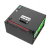 48V 50Ah LiFePO4 Batterij 12V 24V 100AH Deep Cycle Lithium Power Batterijen 4000 Cycli voor 1800W RV Campers Golfkar Off-Road