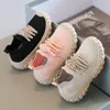 Sport Kinderen Sneakers Mesh Ademende Casual Schoenen Jongens Meisjes Lichtgewicht Comfort Zachte Bodem Peuter Midden Kids Sneaker Maat 21-32