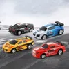 Electric/RC Car 4 Colors RC CAN CAN Box Care Creative Mini RC Car Radio Radio Remote Control Light Micro Car Toy For Boys Kids Gift 231122