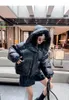 Trench da donna Pane Vestiti Donna Giacche invernali Coreano Allentato con cappuccio Giacca imbottita in cotone casual Addensato Nero / Caffè Mujer
