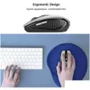 Mouse Mouse ottico wireless USB da 2,4 GHz con ricevitore Portatile Smart Sleep a risparmio energetico per computer Tablet Pc Laptop Desktop Bianco Dr Dhms0