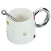 Copas de vino Taza de cerámica para beber Taza de café de porcelana Leche Té Jugo Bebida